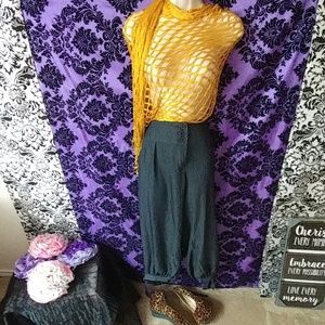 Soft denim crop capri size 17/18